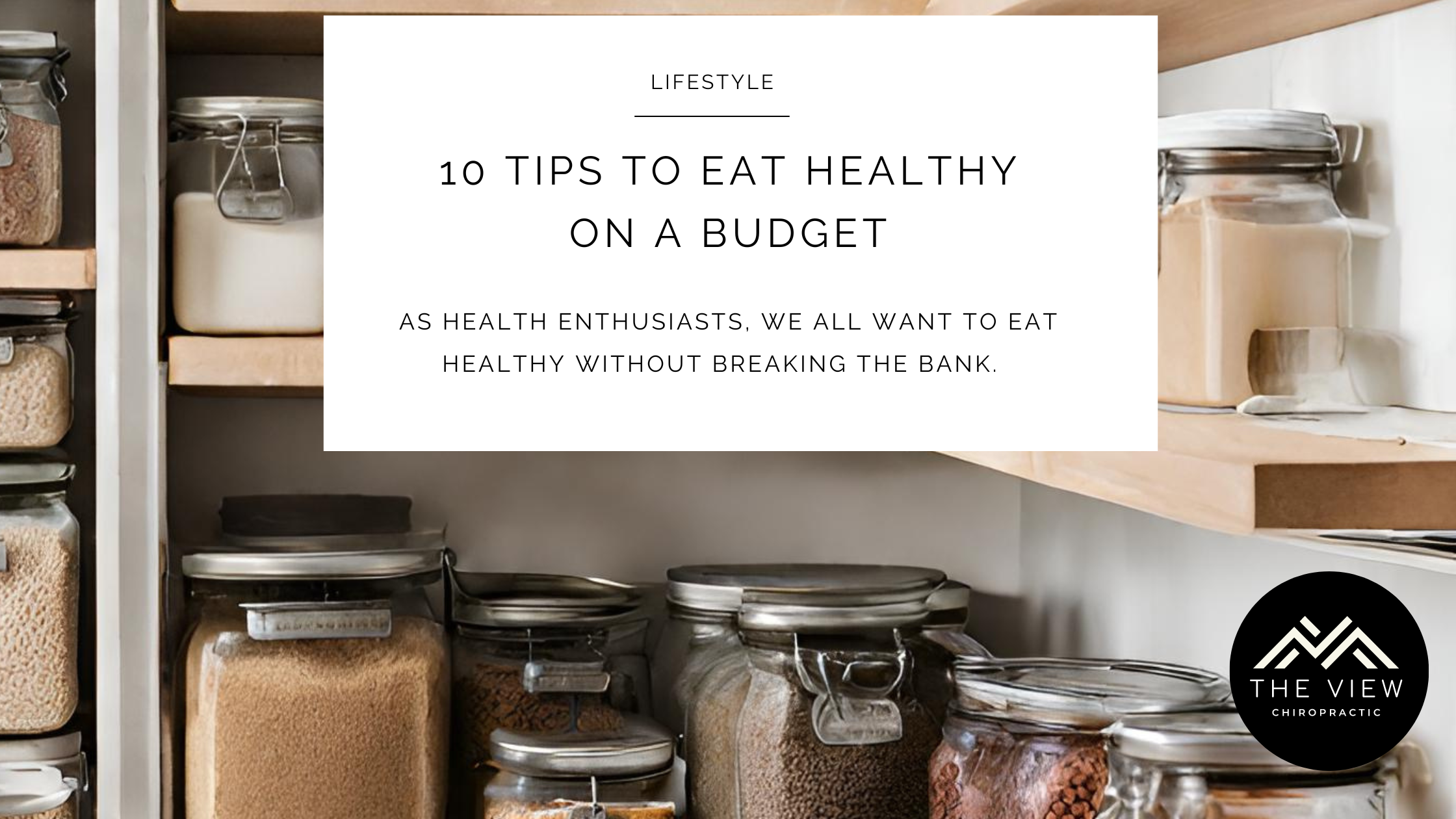 how to eat healthy on a budget